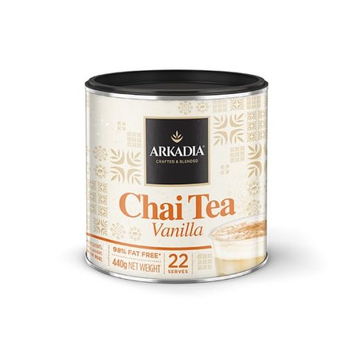 arkadia vanilla chai tea powder in 440g