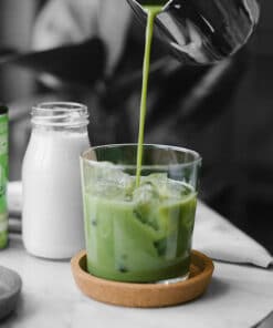 arkadia iced matcha latte