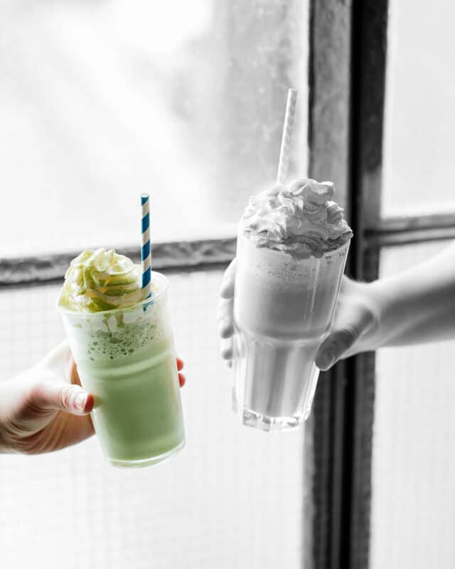 arkadia matcha frappe