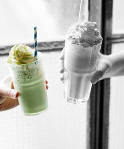 arkadia matcha tea frappe