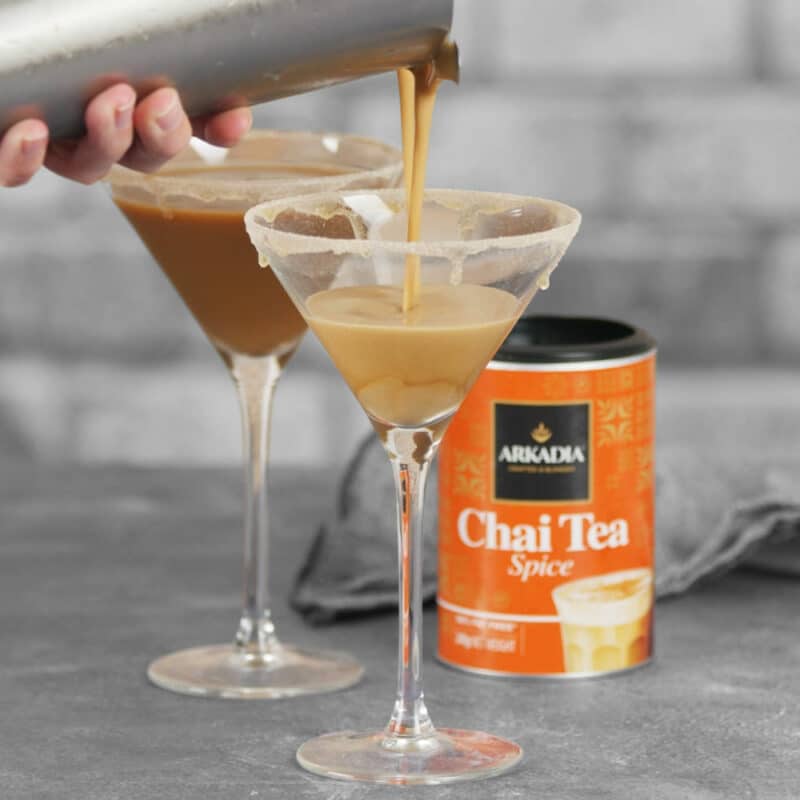 dirty chai martini