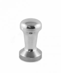 coffee tamper in chrome