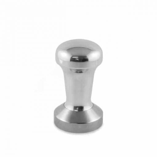 coffee tamper in chrome