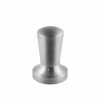 coffee tamper in silver