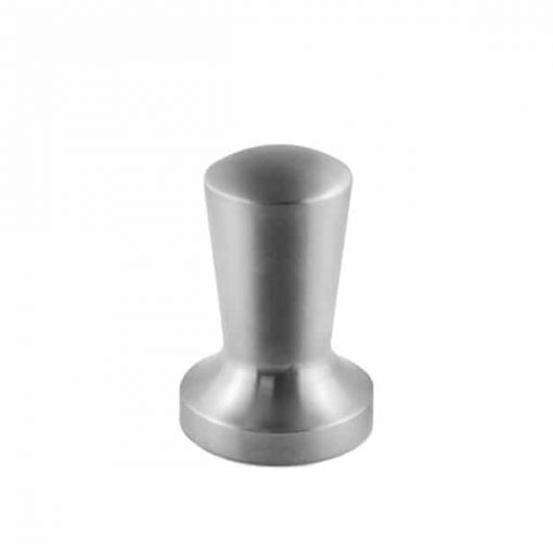 coffee tamper in silver