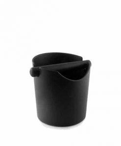 coffee knock tube in black