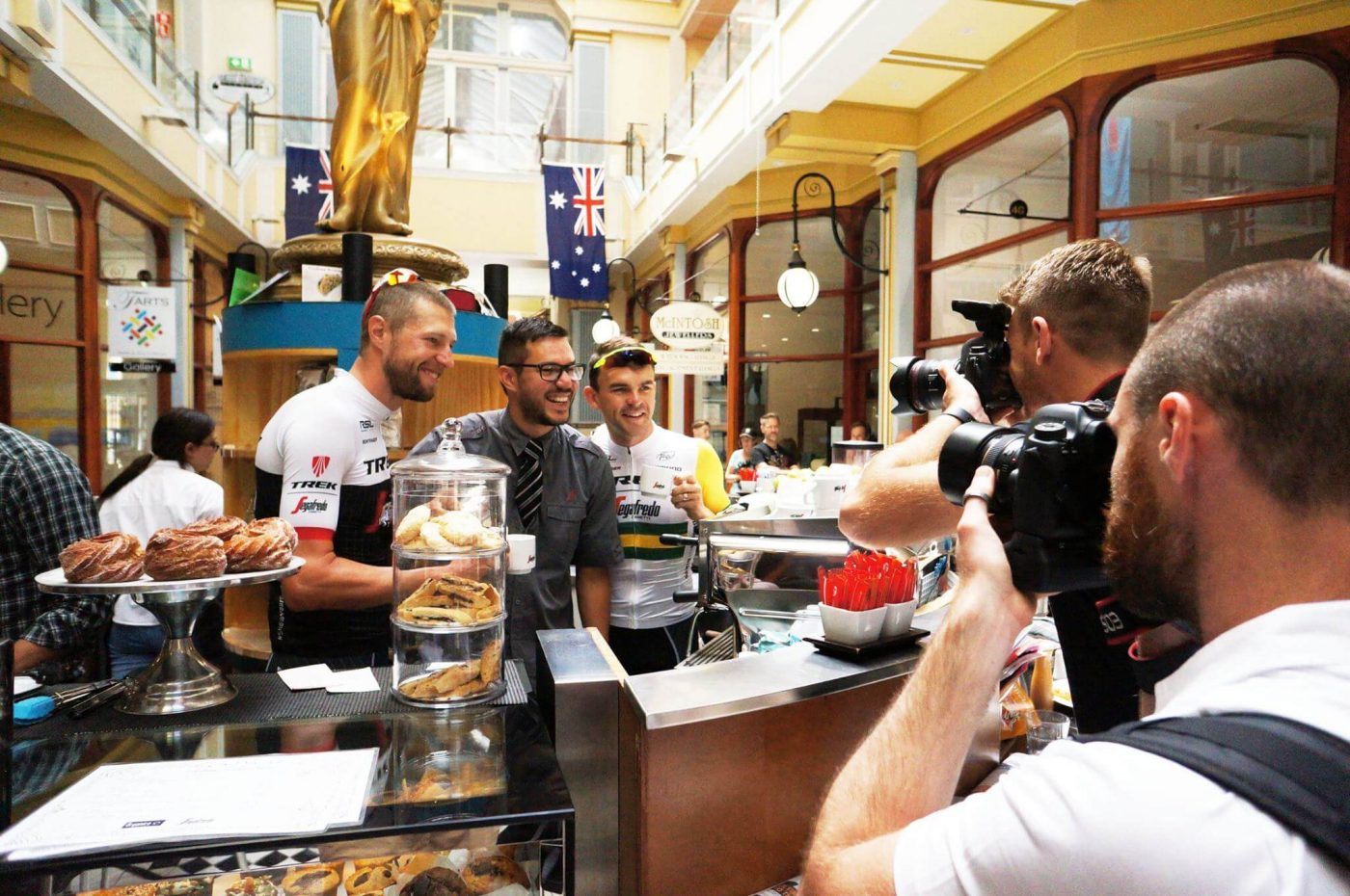 trek segafredo meet and greet in adelaide