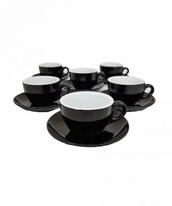 black cappuccino cups for cafes