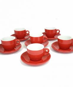 red cafe mugs
