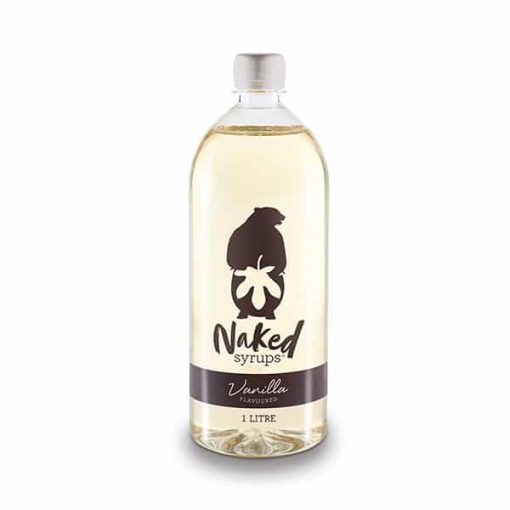 vanilla flavour naked syrups