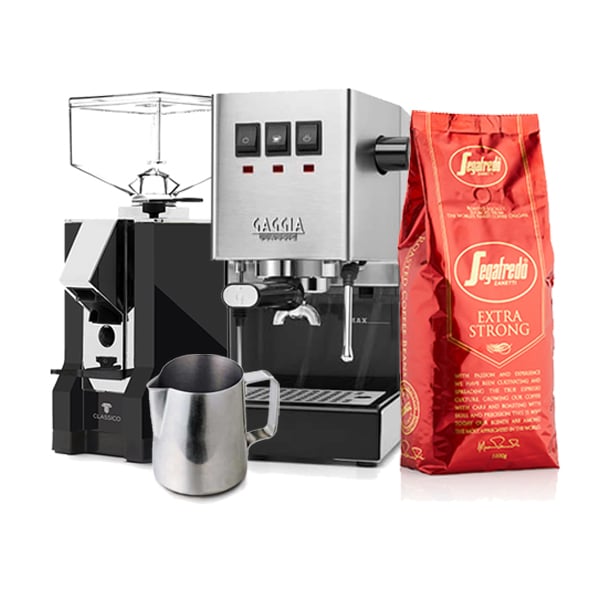 Gaggia Classic Pro Bundle Segafredo Australia