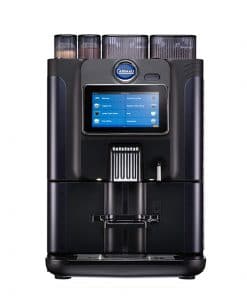 carimali blue dot power coffee machine in black