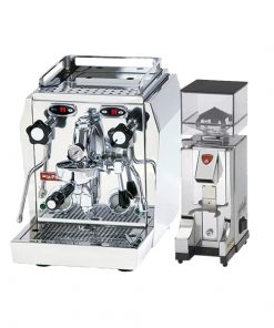 la pavoni evo coffee machine with grinder