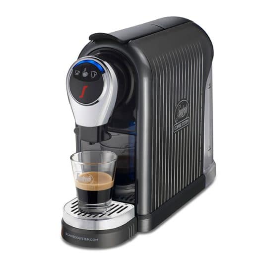 segafredo coffee system grey