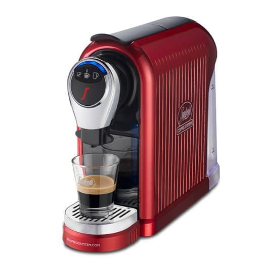 segafredo coffee system red