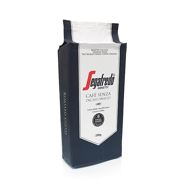 segafredo decaf ground coffee