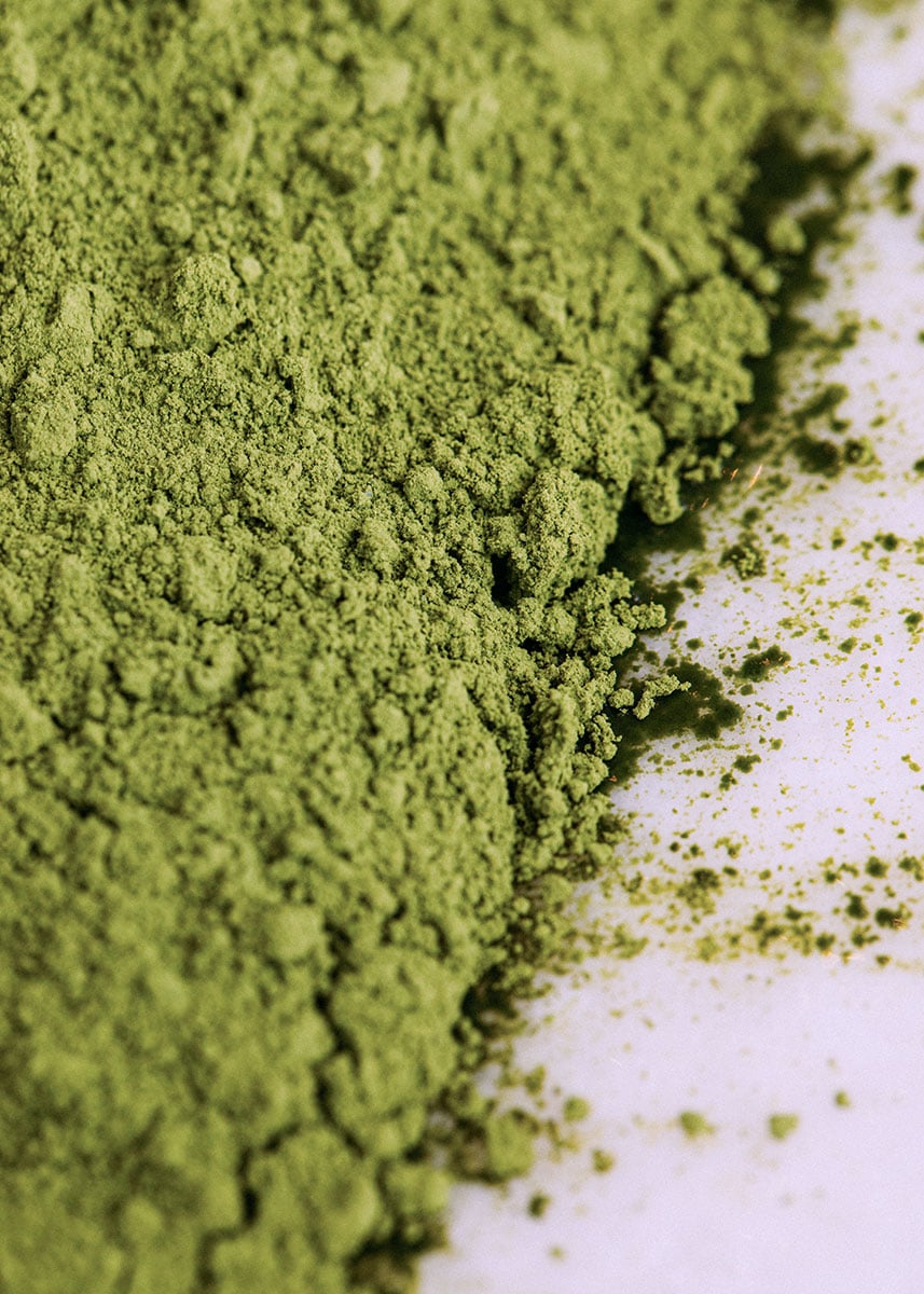 matcha green tea powder