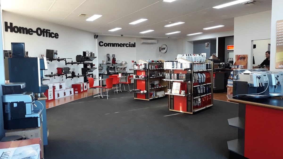 segafredo perth showroom