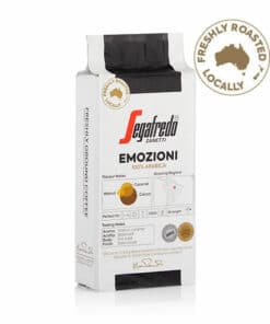 Emozioni 100% arabica beans ground coffee