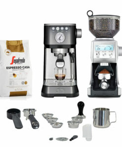 solis perfetta plus coffee machine package with grinder