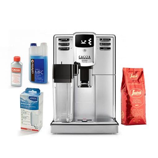 Gaggia Anima Prestige Bundle Segafredo Australia