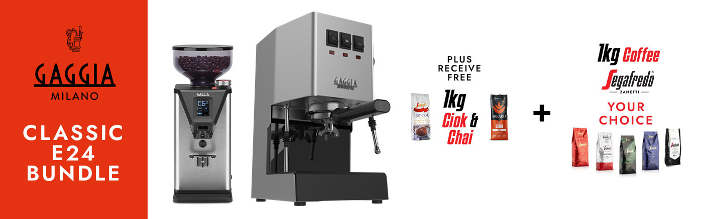 Segafredo Gaggia Classic E24 Bundle